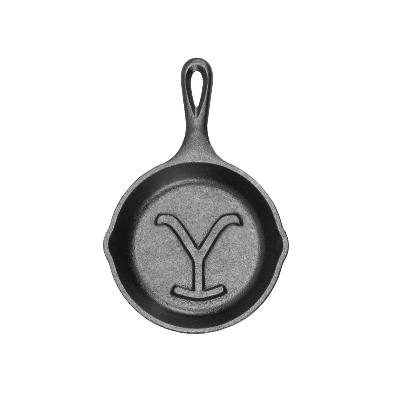 Lodge Yellowstone Mini Skillet, 5 inch Cast Iron Power Y Authentic Collectible Pre-Seasoned Cookware Inspired by the Hit TV Show